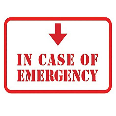 In Case of Emergency Logo - LogoDix