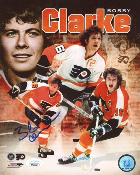 Bobby Clarke Signed Flyers 8x10 Photo (JSA COA) | Pristine Auction