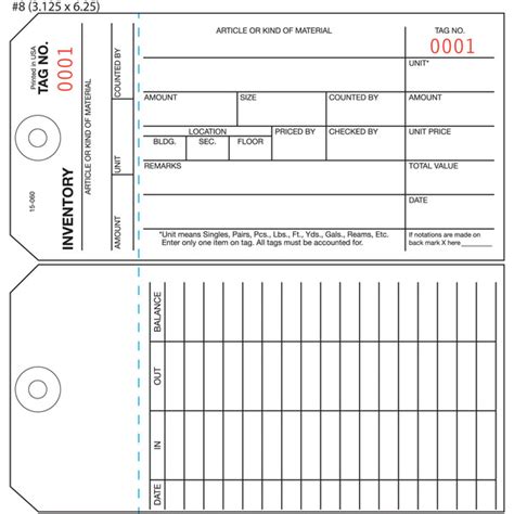 Inventory Labels Template | The Best Professional Template