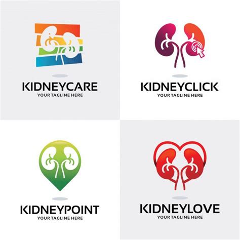 Collection Of Kidney Logo Set Design Template | Logos design, Templates, Free logo