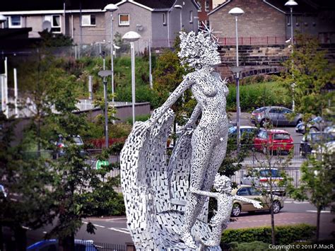 Andy Scott Sculpture,Alloa Roundabout | This sculpture was c… | Flickr