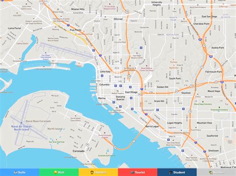 San Diego Neighborhood Map