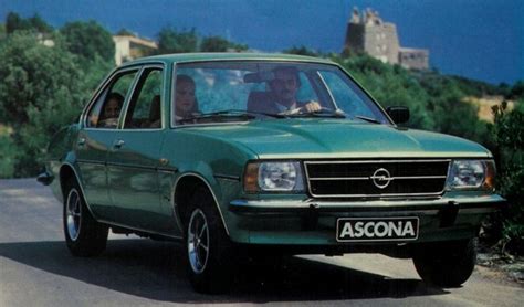 1980 Opel Ascona B (opel ascona sedan green 1980)