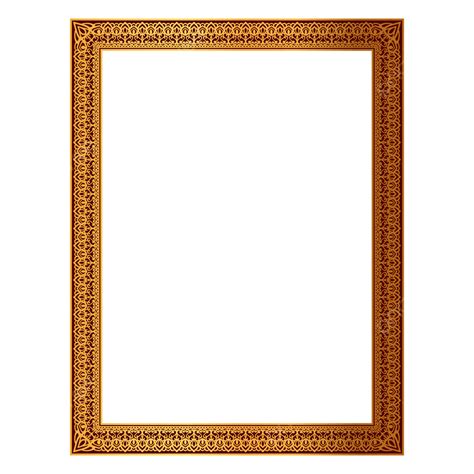 Golden Photo Frame Vector, Photo Frame, Photo Clipart, Golden PNG and ...