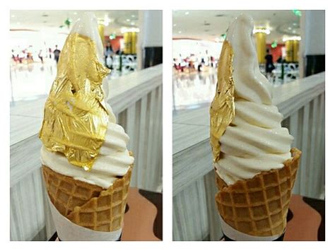 MyTownPharmacy: Delicious 24K GOLD leaf Ice-Cream @ Milkcow Sunway ...