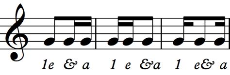 More Notes, Sixteenth Note Rhythms & Dotted Eighth Note Rhythms – Sight ...