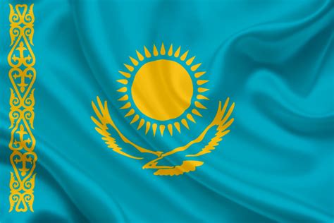 National flag of Kazakhstan