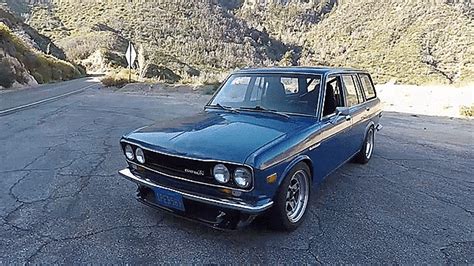 Watching A Datsun 510 Wagon Get Hooned On Canyon Roads Is What Fridays Are For