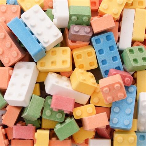 Edible LEGO Bricks