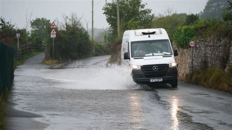 Flood warnings in place as hundreds of homes left without power in Wales