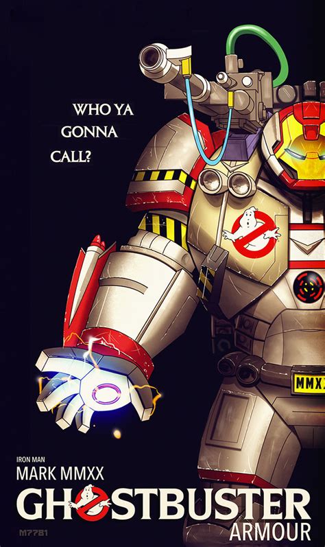 Iron Man Ghostbuster Armor Fan Art — GeekTyrant