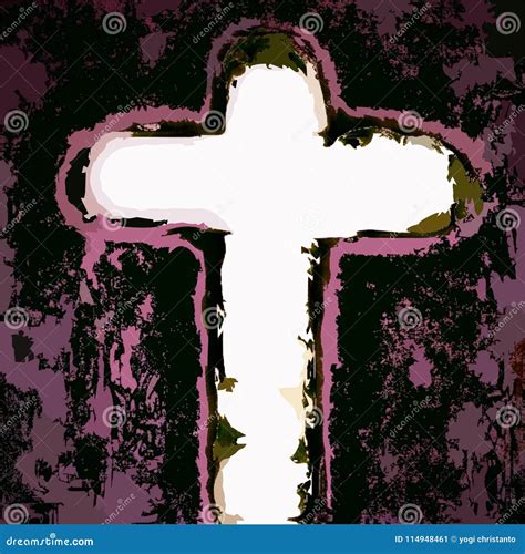 Cross of Jesus Christ Savior Stock Vector - Illustration of easter, christ: 114948461