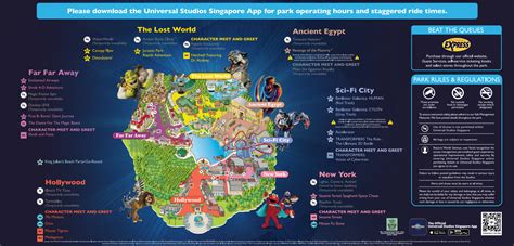 Universal Studios Singapore Map and Brochure (2022 - 2024 ...