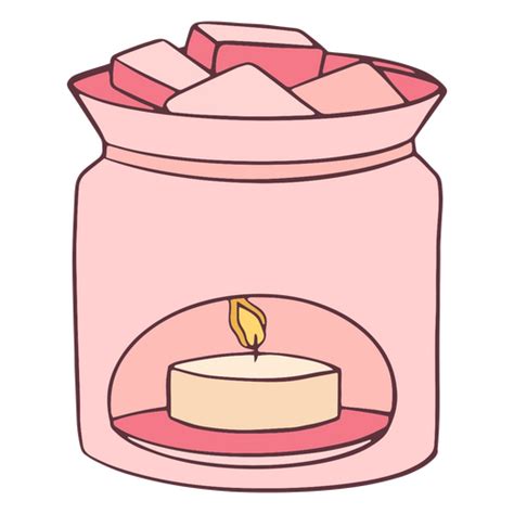 Melting Candle Wax Clipart