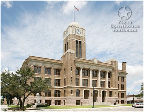 Johnson County Courthouse - Cleburne, Texas - Photograph Page 1