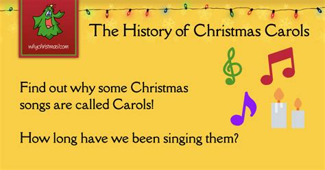 The History of Christmas Carols - WhyChristmas.com