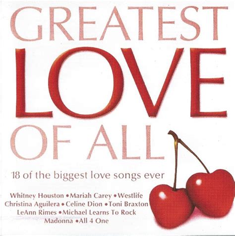 Greatest Love Of All – CD (Compilation, Unofficial Release), 2005 ...