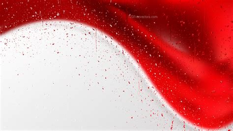 Red Water Drop Background Image