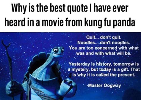 The Best Quote | Kung Fu Panda | Know Your Meme