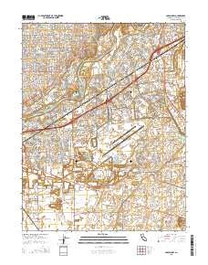 Mather Air Force Base (historical) Topo Map in Sacramento County ...