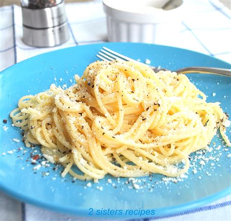 Cacio e Pepe Recipe - 2 Sisters Recipes by Anna and Liz