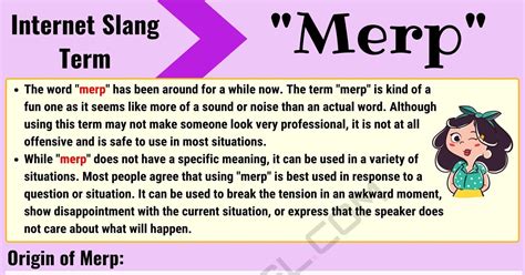 Merp Meaning: What Does the Funny Slang Term 'Merp' Mean? • 7ESL