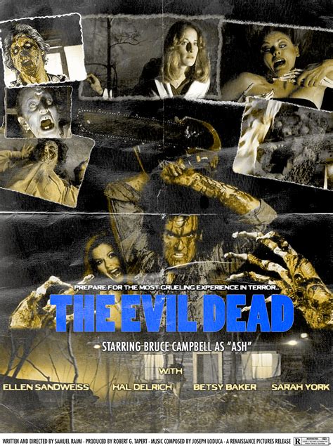 Evil Dead Grindhouse Poster by FearOfTheBlackWolf on DeviantArt