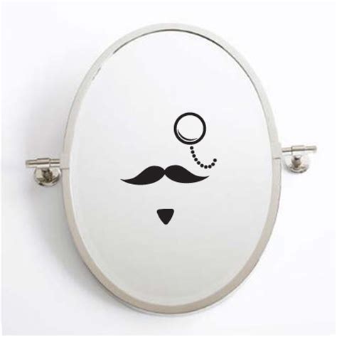 Very Funny Vinyl Stickers For Original Bathroom By Hua2 - DigsDigs