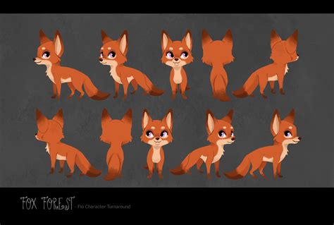 ArtStation - Fox character design