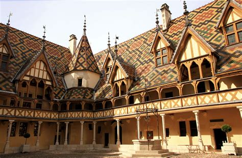 The flamboyant Hospices de Beaune, Bourgogne, France : r/architecture