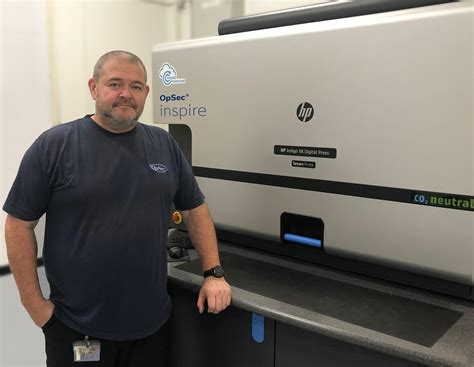 OpSec Security installs Europe's first HP Indigo 6K Secure - Digital Printer