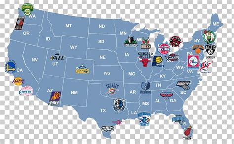 NBA Map Team United States PNG, Clipart, Area, Jersey, Map, Nba, New ...