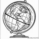 Globe Coloring Pages  Free & Printable sketch template