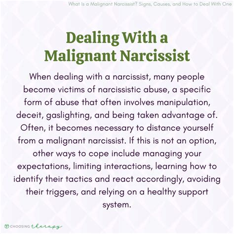 10 Signs You Are Dealing with a Malignant Narcissist