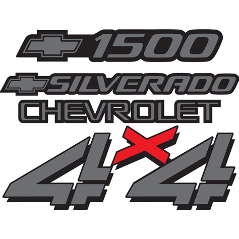 Chevrolet Silverado logo, Vector Logo of Chevrolet Silverado brand free ...