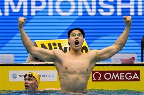 Qin Haiyang Completes Breaststroke Sweep With World Record