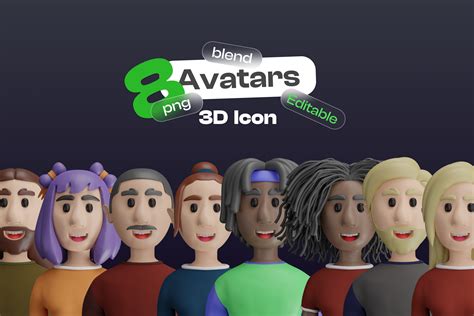 3D Profile Avatar Character | Figma