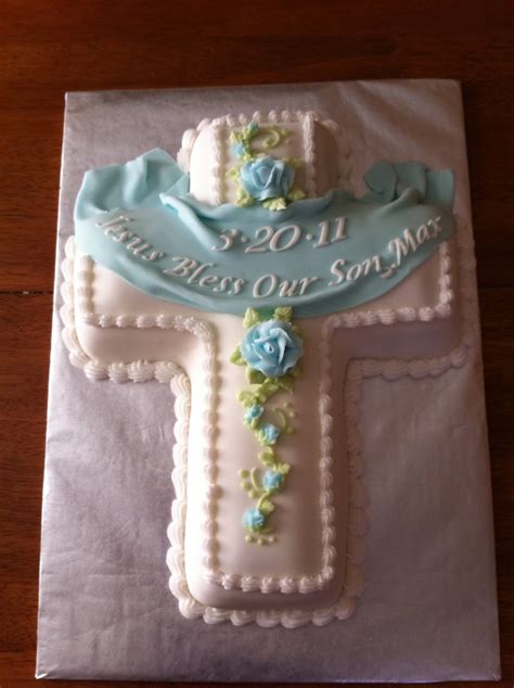 Baptism Cake - CakeCentral.com