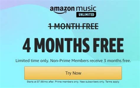 Amazon Music Unlimited Free Trial - Try It Before You Buy It