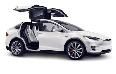 White Tesla Electric Car PNG Pic - PNG All | PNG All