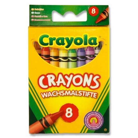 Crayola Box 8 Crayons – ABC School Supplies