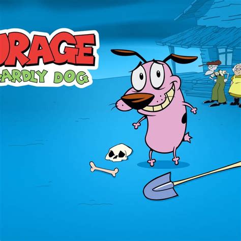 Courage The Cowardly Dog Old Man Laugh - All About Cow Photos