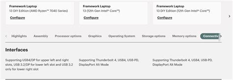 AMD Ryzen option USB4 ports - Framework Laptop 13 - Framework Community
