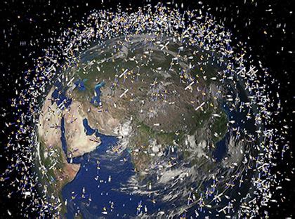 Man-made junk in low Earth orbit: satellite collision highlights space ...