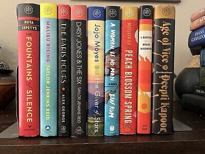 Book Of The Month Club Lot Of 9 Hardcover Books Jenkins Reid Daisy ...