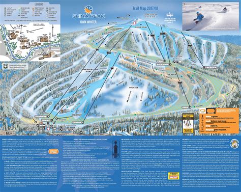 Ski China Peak Trail Map | OnTheSnow