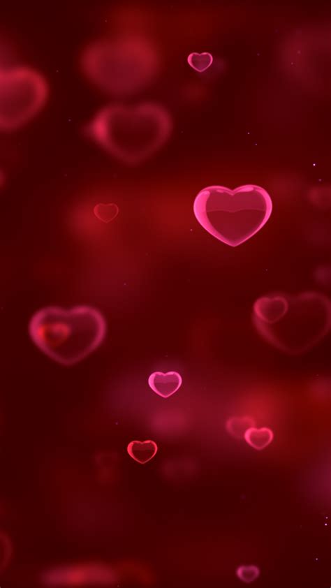 Love Hearts Red Background 4K Wallpapers | HD Wallpapers | ID #26368