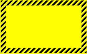 Blank Caution Sign Clip Art at Clker.com - vector clip art online, royalty free & public domain