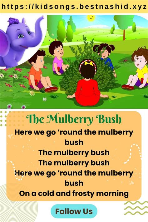 The Mulberry Bush - Dance Songs in 2024 | Mulberry bush, Songs, Nursery ...