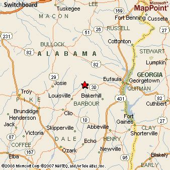 Where is Clayton, Alabama? see area map & more